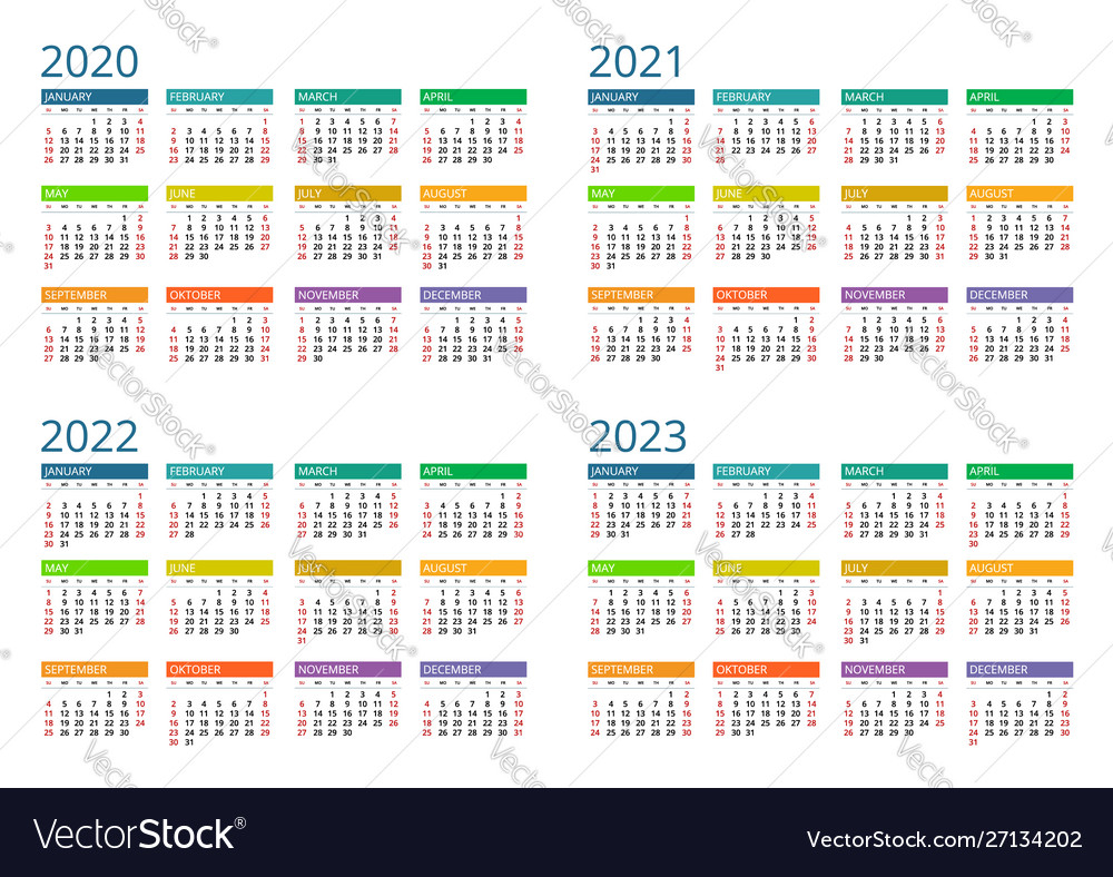 2023 And 2022 Monthly Calendar Printable