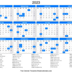 2023 Calendar