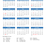 2023 Ireland Calendar With Holidays