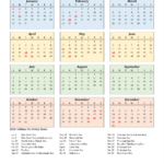 2023 United States Calendar With Holidays