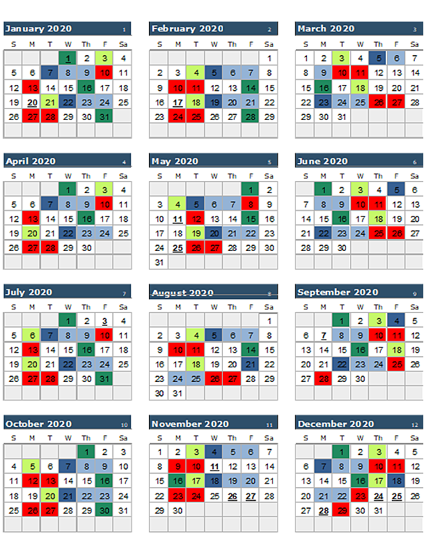 26 Pay Period Calendar 2021 Fiscal Calendars 2021 Free Printable