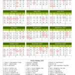 Calendar Horizintal Grid Sunday To Saturday Hindu Holiday A4 Natural 2021
