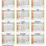 Canada Calendar 2023 Free Printable PDF Templates