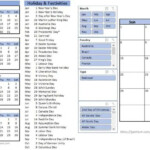Free 2023 Calendar Template In Excel GPetrium