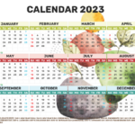Free Printable 2023 Yearly Calendar With Holidays Watercolor y2746bold