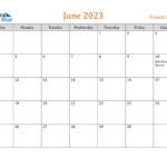 French Guiana June 2023 Calendar With Holidays