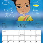Girl Empowerment Calendar 2023 Diversity Etsy