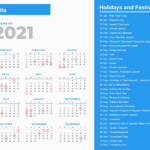 India Holidays 2021 And Observances 2021