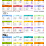 Kalender 2021 2024 Eenvoudige Kalender 2019 2020 2021 2022 2023