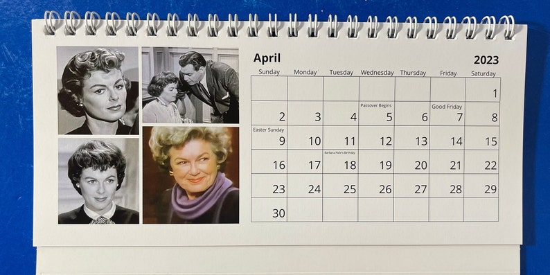 Perry Mason 2023 Desk Calendar Perry Mason Cast Calendar Etsy