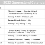 QLD School Holidays Calendar 2022 2023 QLD School Holidays