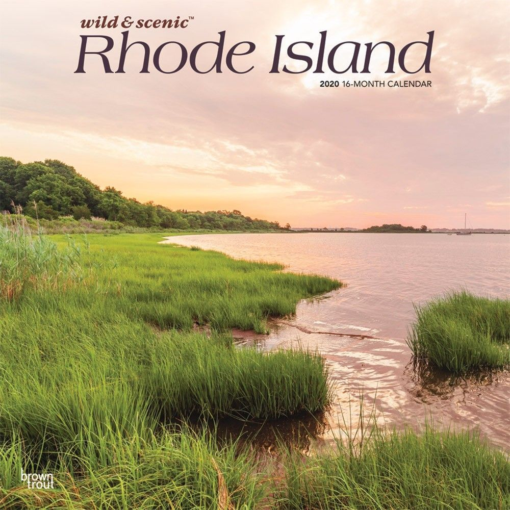 Rhode Island Wild Scenic 2020 12 X 12 Inch Monthly Square Wall