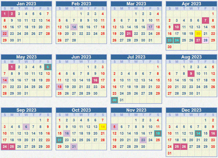 Richmond County School Calendar 2022 2023 Calendar Template Printable 