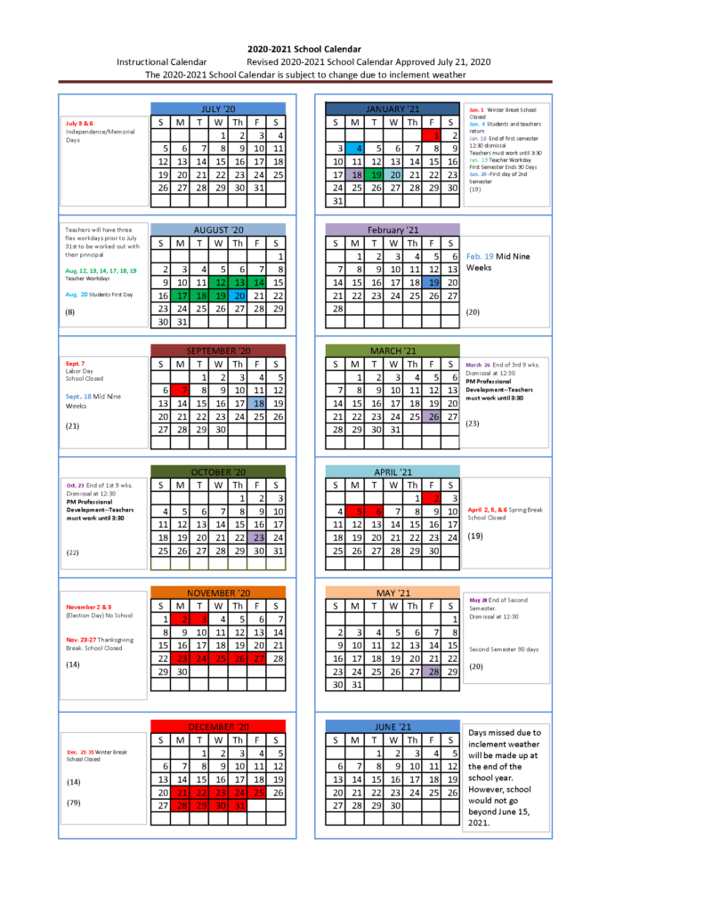 Wise County Public Schools Calendar 2021 And 2022 PublicHolidays us